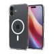 Spigen iPhone 16 SPIGEN CRYSTAL FLEX MAGSAFE szilikon telefonvédő ütésállóság, MagSafe, ÁTLÁTSZÓ