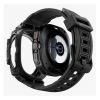 Spigen Samsung Watch Ultra eSIM 47mm SPIGEN RUGGED ARMOR PRO pótszíj egyedi méret, ütésállóság + szilikon keret, FEKETE