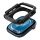 Spigen Apple Watch Series 10 42mm SPIGEN RUGGED ARMOR pótszíj egyedi méret, szilikon + szilikon keret, FEKETE