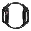 Spigen Apple Watch Series 10 46mm SPIGEN RUGGED ARMOR PRO pótszíj egyedi méret, ütésállóság + szilikon keret, FEKETE