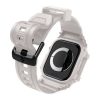 Spigen Apple Watch Series 10 46mm SPIGEN RUGGED ARMOR PRO pótszíj egyedi méret, ütésállóság + szilikon keret, BÉZS