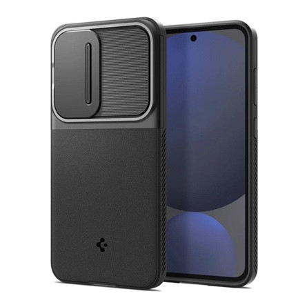 Spigen Samsung S24 FE 5G SPIGEN OPTIK ARMOR szilikon telefonvédő kameravédő FEKETE