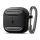 SPIGEN RUGGED ARMOR szilikon tok ütésállóság, karbon minta, FEKETE Apple AirPods 4