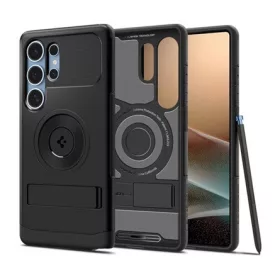   Spigen Samsung S25 Ultra SPIGEN SLIM ARMOR MAG szilikon telefonvédő műanyag hátlap, MagSafe, FEKETE