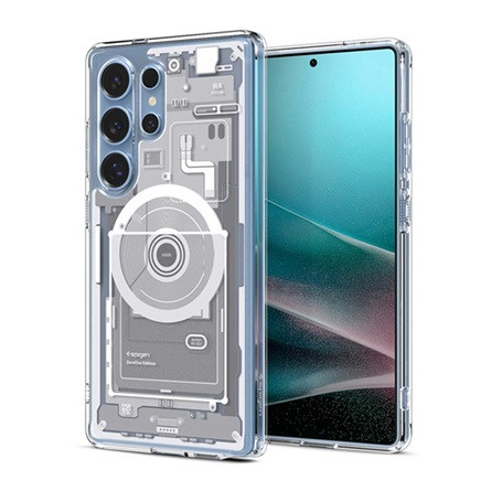Spigen Samsung S25 Ultra SPIGEN ULTRA HYBRID ZERO ONE műanyag telefonvédő ütésállóság, MagSafe, FEHÉR