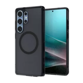   Spigen Samsung S25 Ultra SPIGEN ULTRA HYBRID MAG műanyag telefonvédő ütésállóság, MagSafe, FEKETE