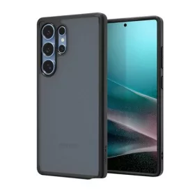   Spigen Samsung S25 Ultra SPIGEN ULTRA HYBRID műanyag telefonvédő ütésállóság, matt, FEKETE/ÁTLÁTSZÓ