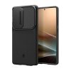 Spigen Samsung S25 Ultra SPIGEN OPTIK ARMOR szilikon telefonvédő kameravédő FEKETE