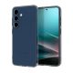 SPIGEN Samsung S25 SPIGEN LIQUID CRYSTAL szilikon telefonvédő ütésállóság, légpárnás sarok, SÖTÉTSZÜRKE