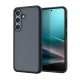 Spigen Samsung S25 SPIGEN ULTRA HYBRID műanyag telefonvédő ütésállóság, matt, FEKETE/ÁTLÁTSZÓ