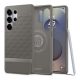 Spigen Samsung S25 Ultra SPIGEN PARALLAX szilikon telefonvédő ütésállóság, 3D rombusz, VILÁGOSSZÜRKE