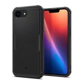   Spigen iPhone 16e SPIGEN CRYSTAL FLEX MAGSAFE szilikon telefonvédő ütésállóság, MagSafe, FEKETE