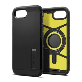   Spigen iPhone 16e SPIGEN TOUGH ARMOR MAG műanyag telefonvédő ütésállóság, MagSafe, FEKETE