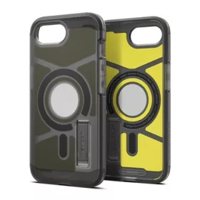   SPIGEN iPhone 16e SPIGEN TOUGH ARMOR MAG műanyag telefonvédő ütésállóság, MagSafe, FEKETE