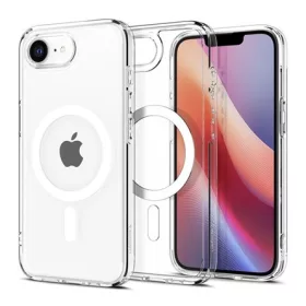   Spigen iPhone 16e SPIGEN ULTRA HYBRID MAG műanyag telefonvédő ütésállóság, MagSafe, ÁTLÁTSZÓ