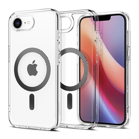 Spigen iPhone 16e SPIGEN ULTRA HYBRID MAG műanyag telefonvédő ütésállóság, MagSafe, ÁTLÁTSZÓ