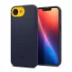 SPIGEN iPhone 16e SPIGEN NANO POP szilikon telefonvédő kameravédő, MagSafe, SÖTÉTKÉK