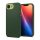 SPIGEN iPhone 16e SPIGEN NANO POP szilikon telefonvédő kameravédő, MagSafe, SÖTÉTZÖLD