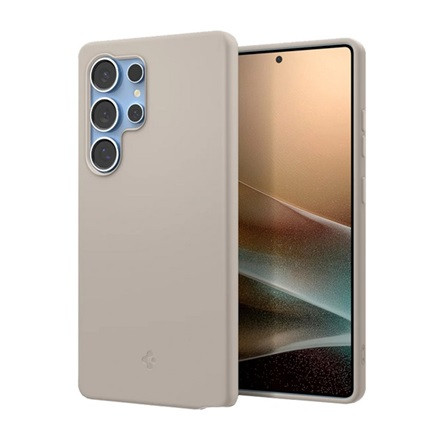 Spigen Samsung S25 Ultra SPIGEN SILICONE FIT MAG szilikon telefonvédő ütésállóság, MagSafe, TITÁNSZÜRKE