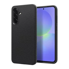   Spigen Samsung A36 5G SPIGEN LIQUID AIR szilikon telefonvédő ütésállóság, rombusz, FEKETE