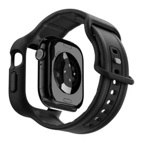  SPIGEN Apple Watch Series 10 42mm SPIGEN VAULT PRO pótszíj egyedi méret, ütésállóság + szilikon keret, FEKETE