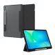 SPIGEN Samsung Tab S10 FE Plus WIFI SPIGEN ULTRA HYBRID PRO tok álló, bőr hatású FLIP, ceruza tartó, FEKETE