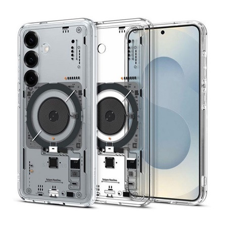 SPIGEN Samsung S25 SPIGEN ULTRA HYBRID MAG NEO ONE műanyag telefonvédő ütésállóság, MagSafe, ÁTLÁTSZÓ