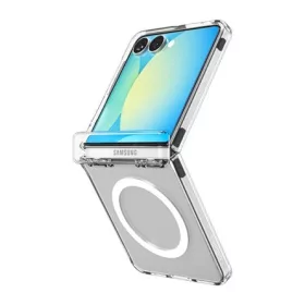   SPIGEN Samsung Z Flip7 SPIGEN ULTRA HYBRID MAG műanyag telefonvédő ütésállóság, MagSafe, ÁTLÁTSZÓ