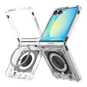   SPIGEN Samsung Z Flip7 SPIGEN ULTRA HYBRID MAG NEO ONE műanyag telefonvédő ütésállóság, MagSafe, ÁTLÁTSZÓ