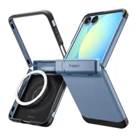   SPIGEN Samsung Z Flip7 SPIGEN TOUGH ARMOR MAG műanyag telefonvédő ütésállóság, MagSafe, VILÁGOSKÉK