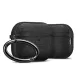 SPIGEN URBAN FIT szilikon tok karabíner, textil bevonat, FEKETE Apple AirPods Pro 3
