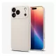 SPIGEN iPhone 17 Pro Max SPIGEN LIQUID AIR szilikon telefonvédő ütésállóság, rombusz, BÉZS
