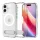 SPIGEN iPhone 17 SPIGEN ULTRA HYBRID S műanyag telefonvédő ütésállóság, MagSafe, ÁTLÁTSZÓ