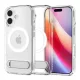 SPIGEN iPhone 17 SPIGEN ULTRA HYBRID S műanyag telefonvédő ütésállóság, MagSafe, ÁTLÁTSZÓ