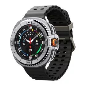   SPIGEN BEZEL TUNE PRO PILOT műanyag óra keret rozsdamentes acél lünetta, ütésállóság, EZÜST