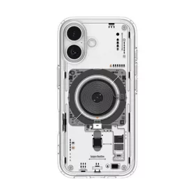   SPIGEN iPhone 17 SPIGEN ULTRA HYBRID MAG NEO ONE műanyag telefonvédő ütésállóság, MagSafe, ÁTLÁTSZÓ