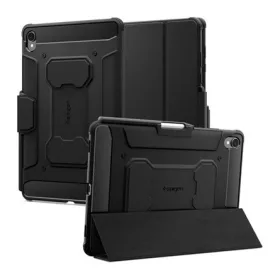   SPIGEN Samsung Tab S11 5G SPIGEN RUGGED ARMOR PRO tok álló aktív FLIP, ceruza tartó, FEKETE