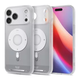   SPIGEN iPhone 17 Pro SPIGEN ULTRA HYBRID MAG műanyag telefonvédő ütésállóság, MagSafe, EZÜST