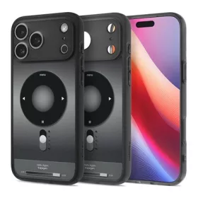   SPIGEN iPhone 17 Pro SPIGEN ULTRA HYBRID MAG műanyag telefonvédő ütésállóság, MagSafe, FEKETE