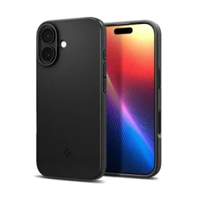  SPIGEN iPhone 17 SPIGEN THIN FIT MAGSAFE műanyag telefonvédő matt, MagSafe, FEKETE