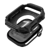 SPIGEN Apple Watch Series 5 40mm SPIGEN RUGGED ARMOR 2 pótszíj egyedi méret, ütésállóság + szilikon keret, FEKETE