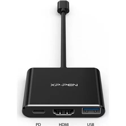 XP-PEN 3-in-1 adapter - ACW01 (Bemenet: USB-C, Kimenet: USB-C PD:60W/HDMI/1x USB3.0)