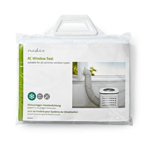 Nedis ACWS4M mobil (légkondi) klíma ablakszigetelő (ablaktömítés) csomag, méret 4m, univerzális