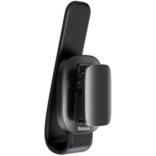 Baseus Platinum szemüvegtartó csipesz, fekete