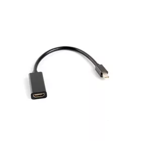  Lanberg ADA Lanberg mini Displayport male - HDMI female adapter - 20cm - fekete