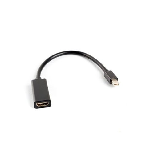 Lanberg ADA Lanberg mini Displayport male - HDMI female adapter - 20cm - fekete