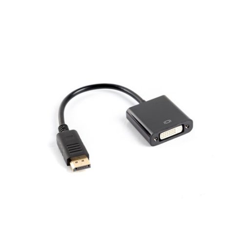 Lanberg ADA Lanberg Displayport male - DVI-I female (24+5) dual link adapter - 10cm