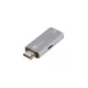 Lanberg HDMI (M)->DISPLAYPORT(F) 4K adapter, szürke