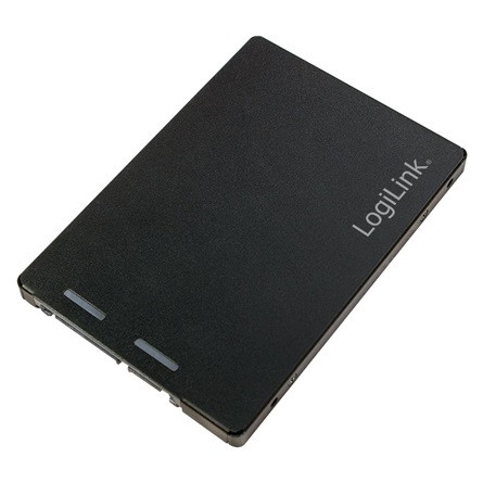 LogiLink M.2 NGFF B+M -> SATA F/M adapter fekete