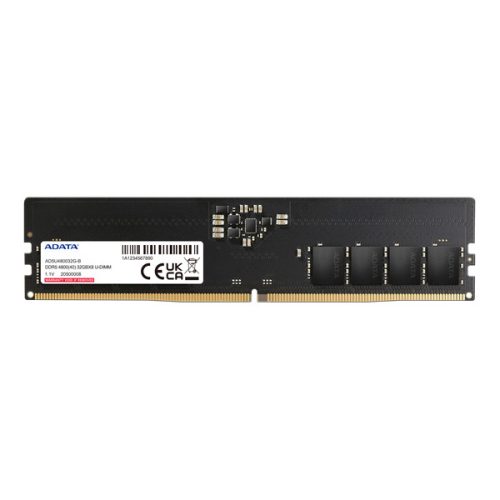 ADATA Memória Desktop - 32GB DDR5 (32GB, 4800MHz, CL40, 1.1V)